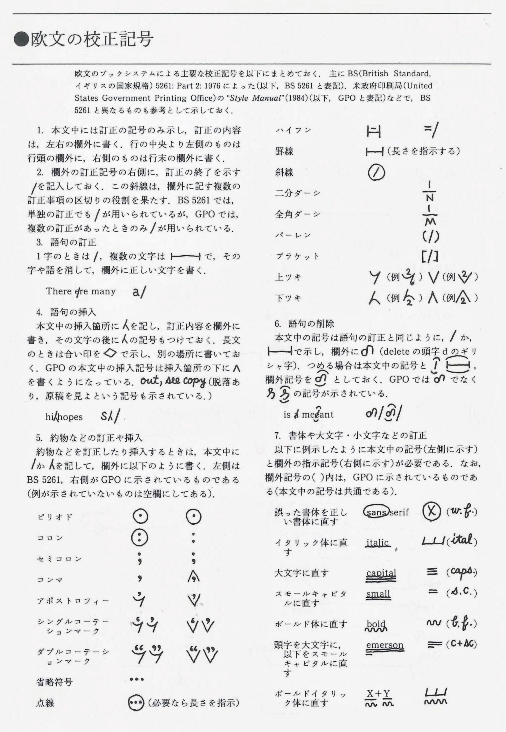 校正記号を知りたいならこの本 校正記号の使い方 Tokyo校正視点 校正 校閲ハブサイト