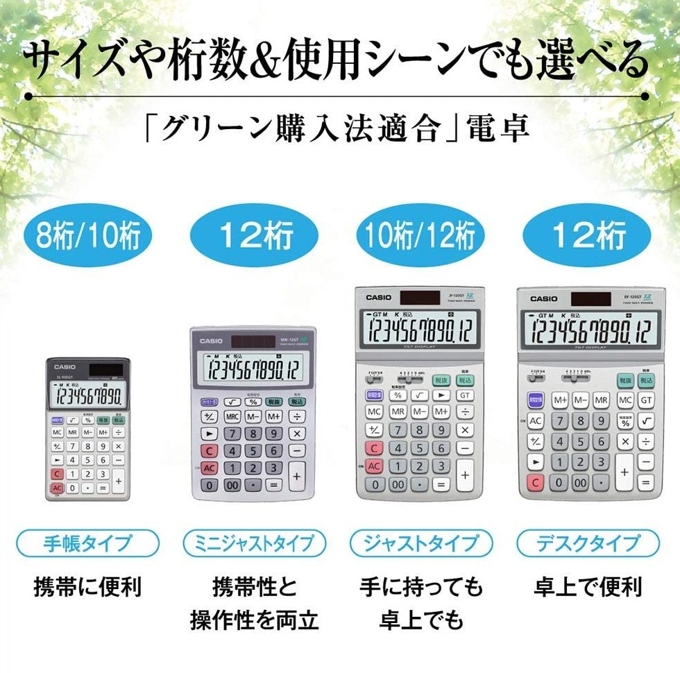 校正道具の電卓