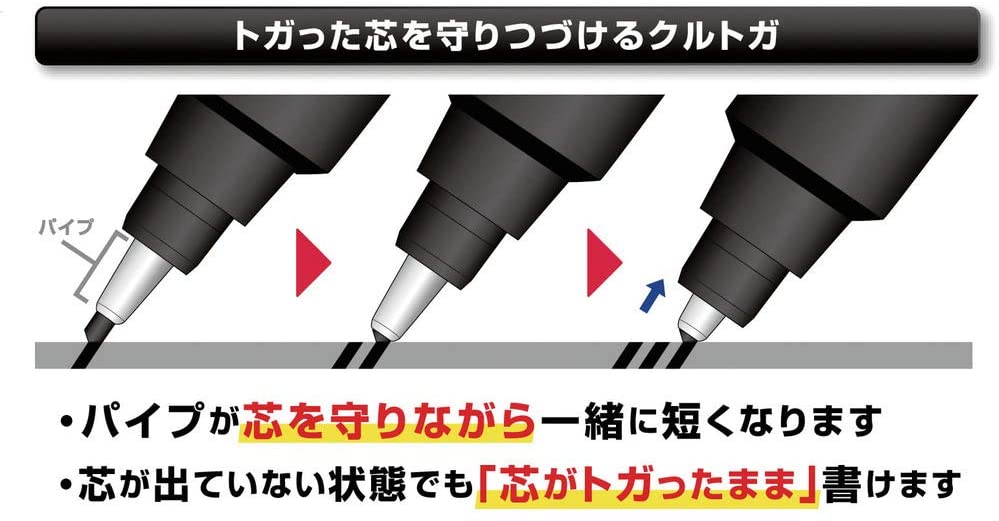 校正道具のシャーペン