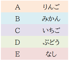 エクセルの並び替え