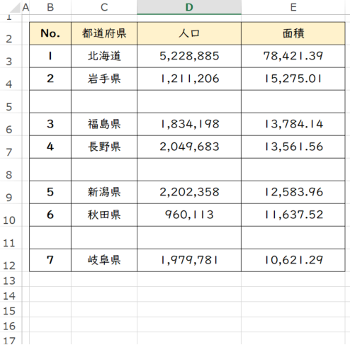 ExcelのCtrlキー